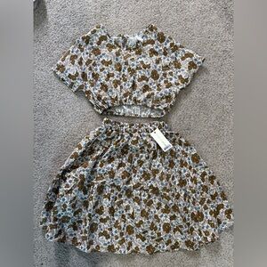 Rylee & Cru Matching Skirt Set 2-3Y